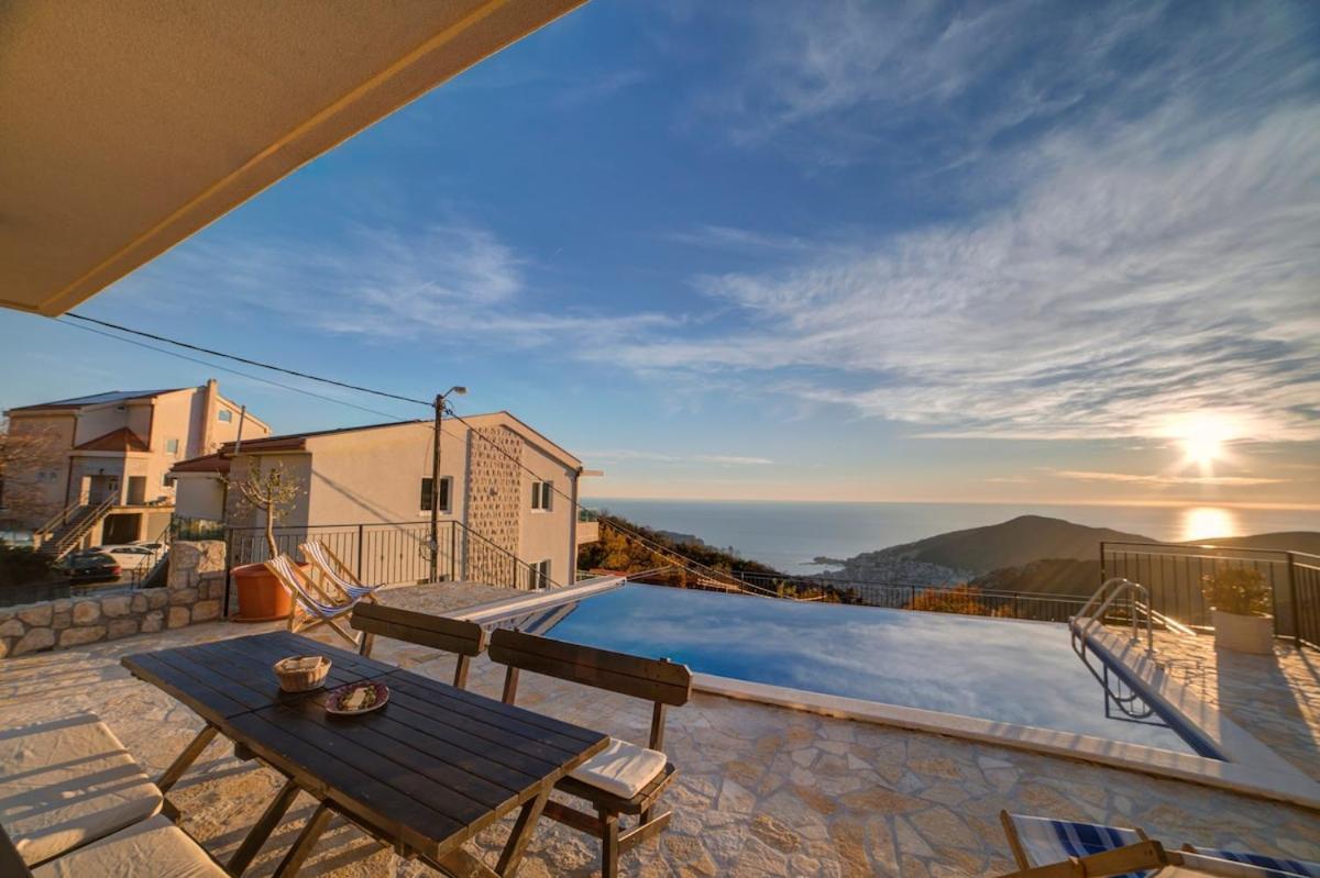 Villa Jelena With Private Pool - Lapcici Будва Экстерьер фото